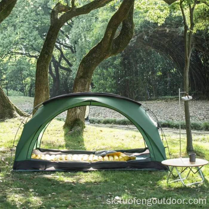 1,9 kg zelený vonkajší kemping False Double Stan